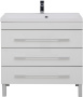 Тумба под раковину Aquanet Верона 90 белый (напольная 3 ящика)