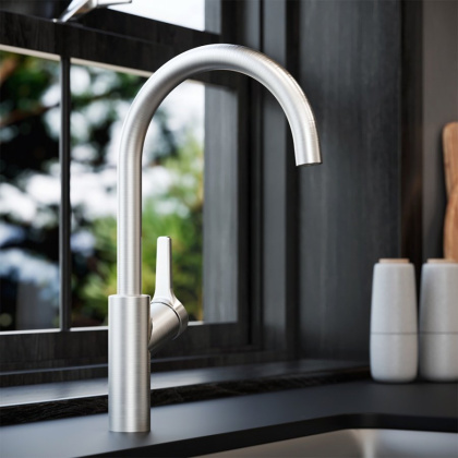 DX310720400 Eclipse, Смеситель Для кухни, никель