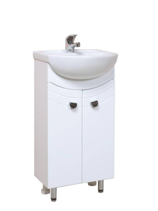 Тумба Onika Манго 40 напольная, белая (ум. Манго 40)