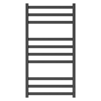 Полотенцесушитель электрический Point Меркурий PN83850B П10 500x1000, диммер справа, черный