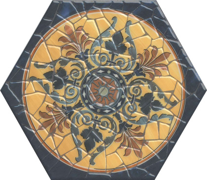 Декор HGD\A385\SG2700L Парк Гуэля лаппатированный 29*33.4*8 (уп\6шт), шт