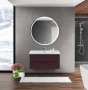 Тумба с раковиной подвесная BelBagno MARINO-CER 90 Rovere Grigio, раковина белая Тумба с раковиной подвесная BelBagno MARINO-CER 90 Rovere Grigio, раковина белая