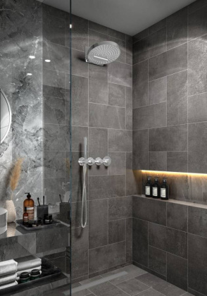 Душевая система Timo Saona SX-2329/00SM скрытого монтажа, термостат, хром