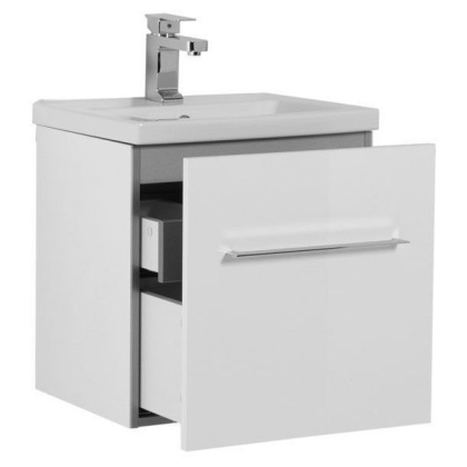 Тумба с раковиной Aquanet Порто 50 белый