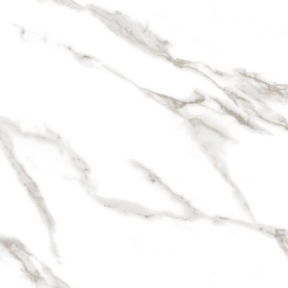 Calacatta Sharp Silver Керамогранит белый 60х60 Полированный