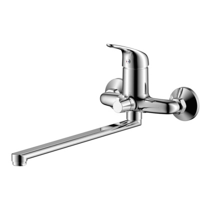 Смеситель д/ванны с длинным изливом LEON, арт.04221LN