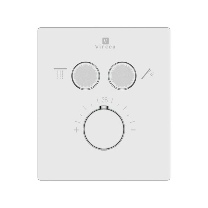 Встраиваемый смеситель для душа VSCV-321T-MCH двухфункциональный, термостатический, хром