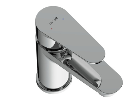 Смеситель CERSANIA для раковины со сливным гарнитуром Смеситель CERSANIA для раковины со сливным гарнитуром