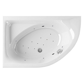 Ванна EXCELLENT Aquarella 170x110 (левая) "RELAX" (хром) Ванна EXCELLENT Aquarella 170x110 (левая) "RELAX" (хром)