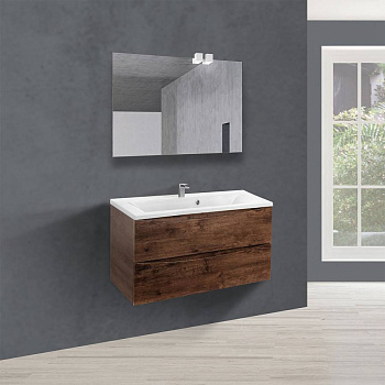 База под раковину Mia 900 подвесная, 2 выкатных ящика soft close, R.Wood База под раковину Mia 900 подвесная, 2 выкатных ящика soft close, R.Wood