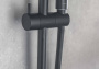 Душевой гарнитур 3jet 73см AQUATEK, матовый черный AQ2011MB 