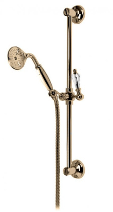 VINTAGE-SD-01-Sw Душевой гарнитур Исполнение: Хром, Ручки: Swarovski 