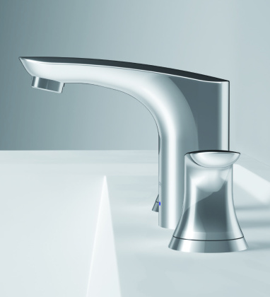 Смеситель для умывальника трехсекционный с донным клапаном F8008000 Like