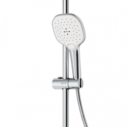 D0140000 Prime душевой комплект, ручной душ 5 функций, стойка 600 мм, шланг 175 мм