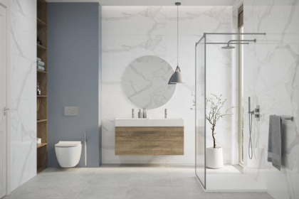 Керамогранит Statuario Cara Polished 60х120 Керамогранит Statuario Cara Polished 60х120