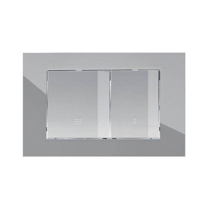 Клавиша для инсталляции Olive's, PORTO, мех, хром, арт. PR412C