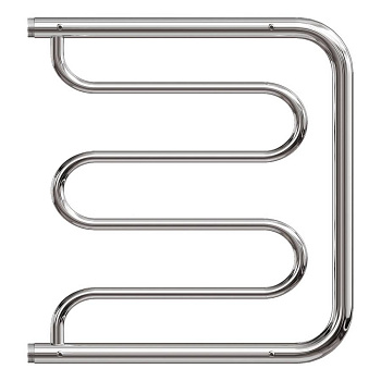 Полотенцесушитель водяной Point PN25554P 500x400 Фокстрот с полкой, хром Полотенцесушитель водяной Point PN25554P 500x400 Фокстрот с полкой, хром