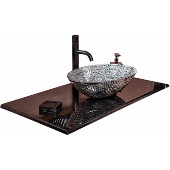 Столешница мрамор 181 см Nero Marquina Столешница мрамор 181 см Nero Marquina