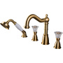 Смеситель воезной на 3 отв., Camelia бронза_Комплект