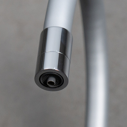 Смеситель для кухни с гибким изливом, с подключением к фильтру питьевой воды, латунь/хром/серебро Смеситель для кухни с гибким изливом, с подключением к фильтру питьевой воды, латунь/хром/серебро