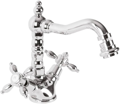 NOSTALGIA-BS2-02 Смеситель на биде с донным клапаном бронза, ручки бронза