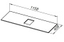 Столешница Allen Brau Priority 120 1.31012.M мрамор Столешница Allen Brau Priority 120 1.31012.M мрамор