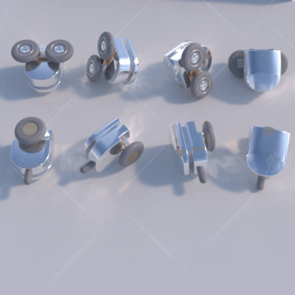 Душевой уголок RGW Classic CL-53 90х90 06095399-11 профиль Хром стекло прозрачное