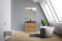 Тумба с раковиной напольная  BelBagno ACQUA 80 Bianco Lucido, раковина белая