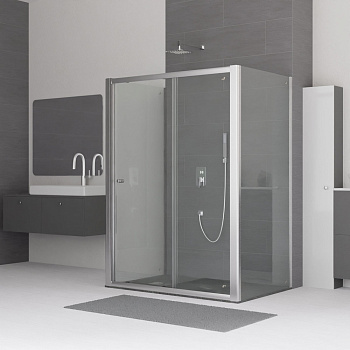 Душевой уголок RGW CL-45 P (CL-12 + 2Z-050-1) 040945410-011P 140x100x185