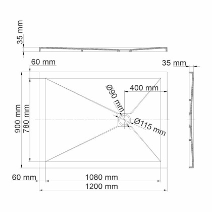 Aller 10T07 Душевой поддон Wasserkraft Aller 10T07 Душевой поддон Wasserkraft