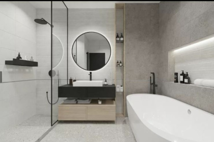 GT159VG Плитка облицовочная Sparkle Светл. сер. 30x60 _рельеф_ 1\58,32