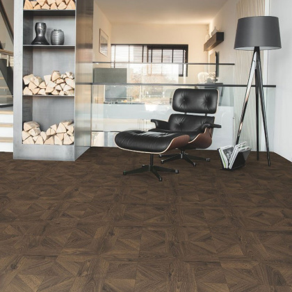 Ламинат Quick-Step  Impressive patterns Ultra IPU4145 Дуб кофейный брашир. (12мм/33кл/1,426м2) (1 20, м2 Ламинат Quick-Step  Impressive patterns Ultra IPU4145 Дуб кофейный брашир. (12мм/33кл/1,426м2) (1 20, м2