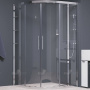 Душевой уголок RGW Hotel HO-512 110x110 030651211-11 профиль Хром стекло прозрачное