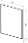 Зеркало Allen Brau Infinity 60 1.21018.BL черный Зеркало Allen Brau Infinity 60 1.21018.BL черный