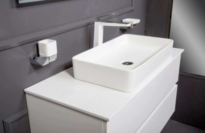 Столешница прямая белая 120 VALLESSI