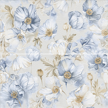 Плитка Elite Bluebell Decor A+B 60x120 Matt