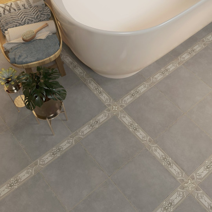 Пьяцца серый темный матовый 30,2x30,2x0,78