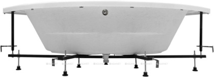 Акриловая ванна Aquanet Vista 150x150 254389 на каркасе