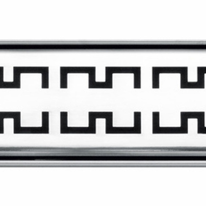 Декоративная решетка TECEdrainline "royal", нержавеющая сталь, глянец  для душевого канала, прямая 1500