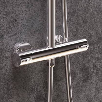 936800000 Scandinavian Pure душевая система с душевым ТМС смесителем, Хром