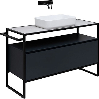 Тумба под раковину Allen Brau Priority 120 1.31004.AM антрацит матовый