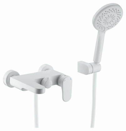 Смеситель для ванны SPECTRE Matt White