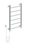 Полотенцесушитель электрический Aquanet Mauro 80х50 Тэн слева