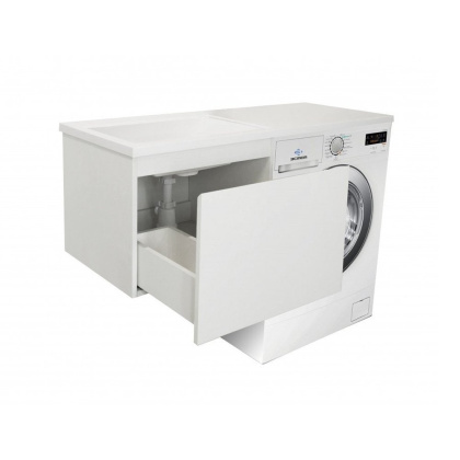 Тумба подвесная под умывальник Dallas Luxe 1000х482 1 ящик (ШхГхВ) 358х476х430