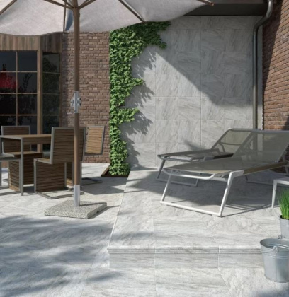 Ступень угловая SG158700N\GR\ANS Терраса серый противоскользящий 30*30*8 (уп/4шт), шт