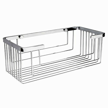 Полка металлическая, 27,5х10х13,3 см, хром, K-711