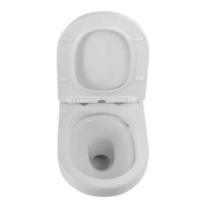 Комплект 4 в 1 Унитаз подвесной Cezares DUET CZR-2462-TH-TOR с сиденьем CZR-870-SC + Система инсталляции для унитазов BelBagno BB026 с кнопкой смыва B