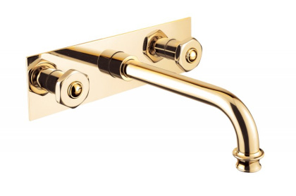 APHRODITE-BLS2-02-Sw Встраиваемый смеситель для раковины Исполнение: Бронза, Ручки: Swarovski 