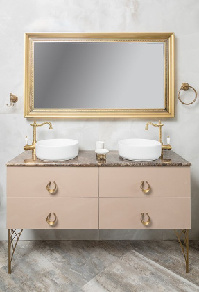 Тумба 140см*43,5 CAPUCCINO 831-140-CP Boheme