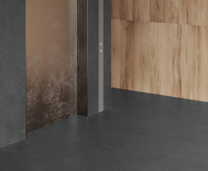 Sandstone Graphite PRO Керамогранит графитовый 80х80 матовый R10GR STR